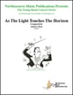 As The Light Touches The Horizon Concert Band sheet music cover